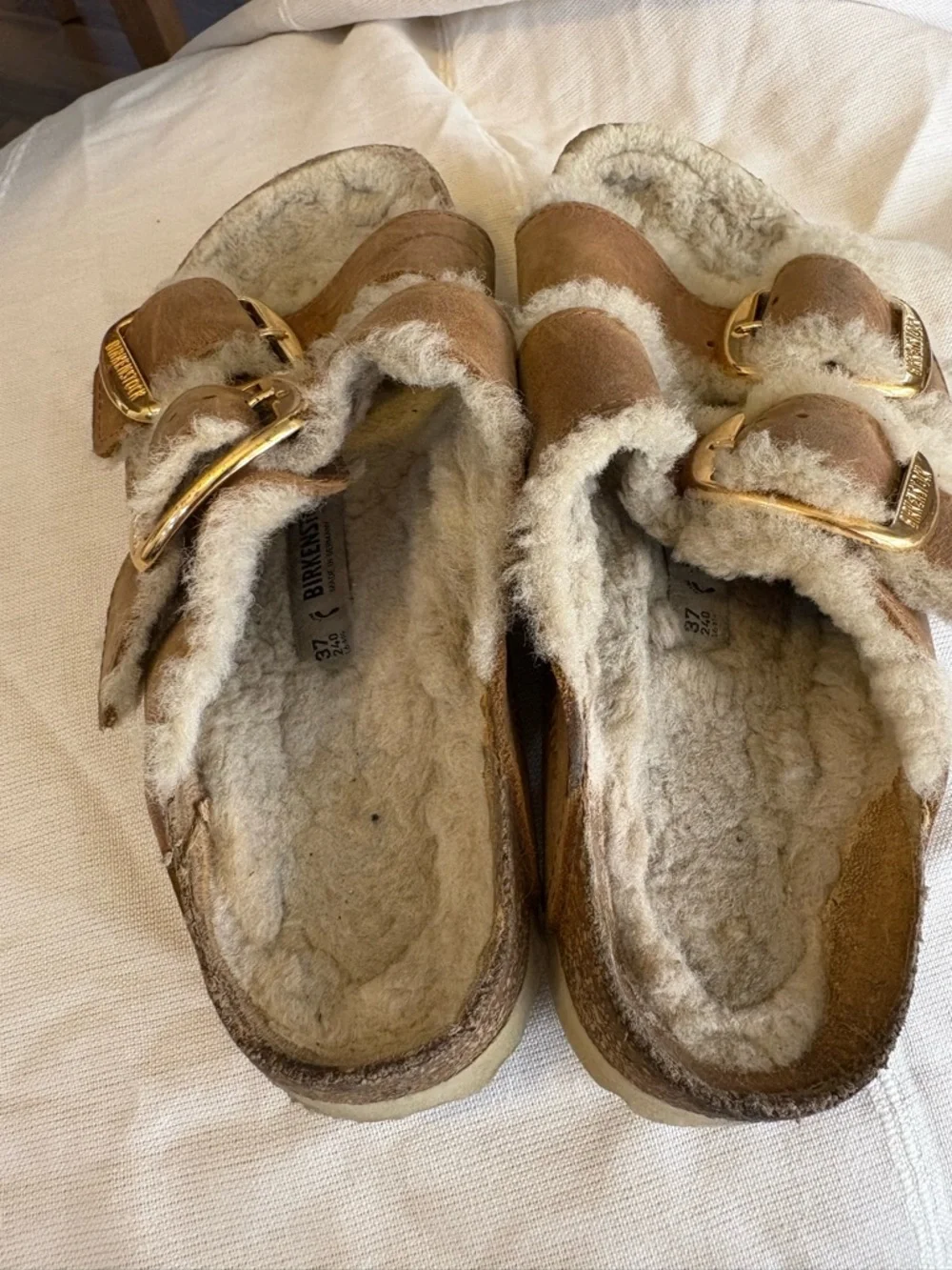Birkenstock Arizona‎ Big Buckle Shearling